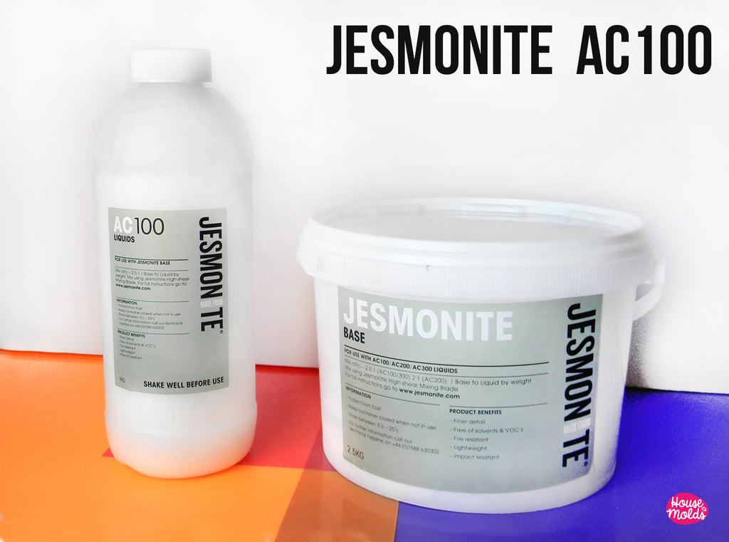 Jesmonite AC100 Non Toxic Water Based Resin For Casting ( Base + Liquid Kit )