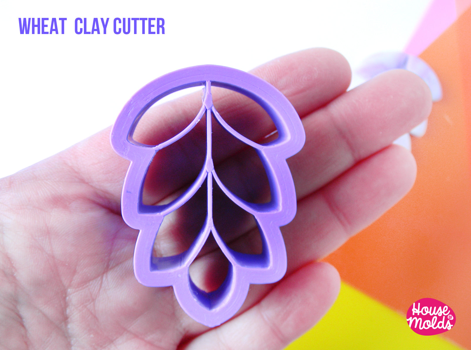 WHEAT SHAPE CLAY CUTTER - BIOBASED PLA - CLEAN CUT EDGES - House of Mo –  House Of Molds
