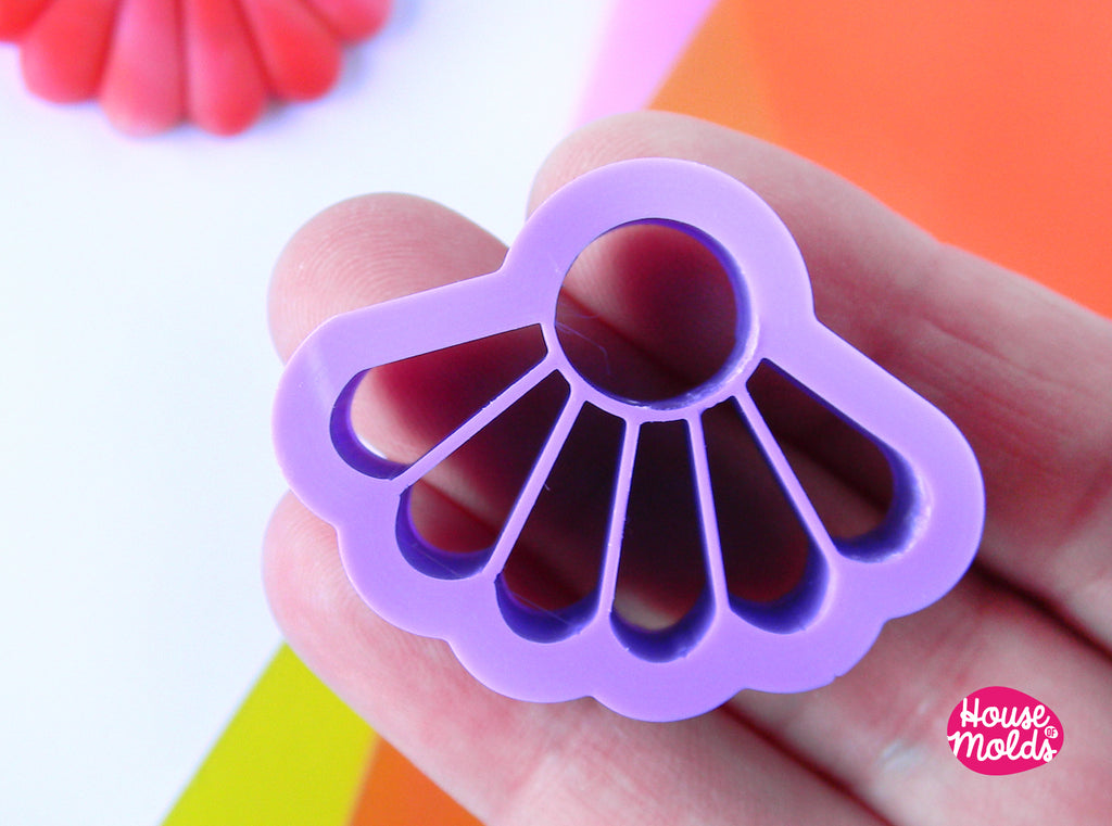 DANGLE  FLOWER CLAY CUTTER - BIOBASED PLA - CLEAN CUT EDGES -House of Molds