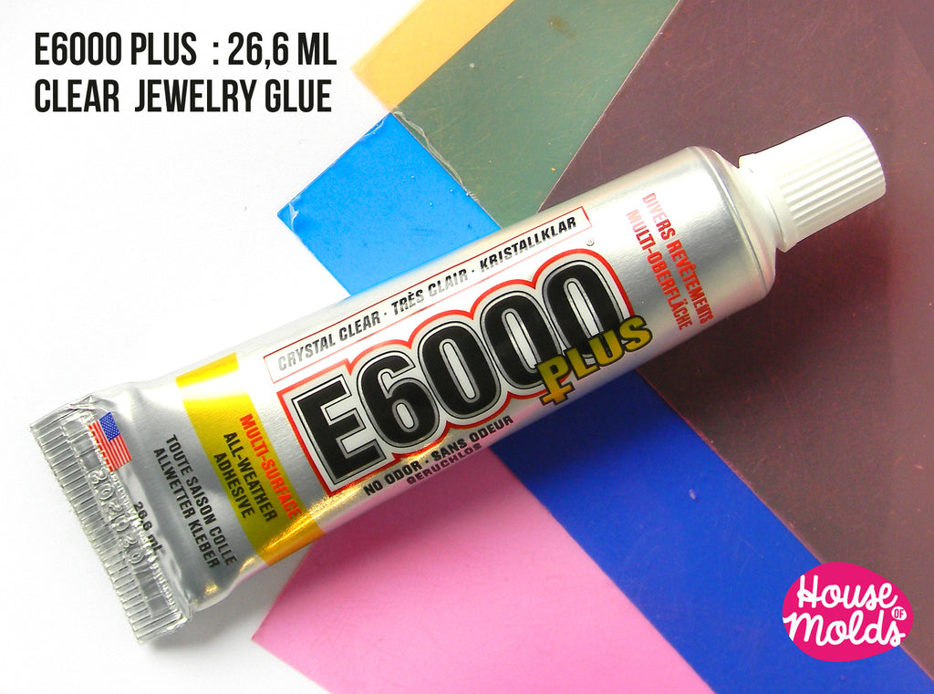E6000 PLUS Clear Jewelry Glue 26.6 ml- tube-perfect for jewelry making –  House Of Molds