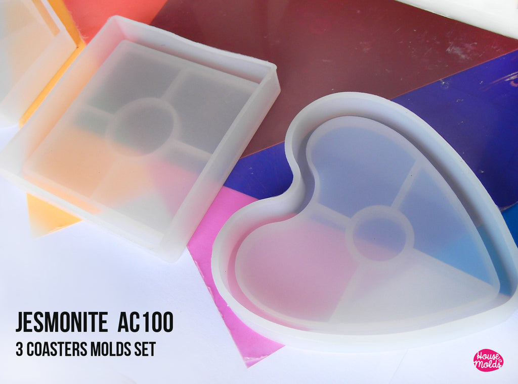 Jesmonite AC100 + Oval Tray Mould Set : Non Toxic Water Based Resin Fo –  House Of Molds