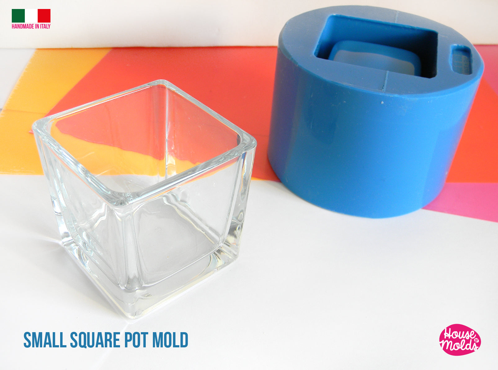 Square silicone mold – JJ Art Company