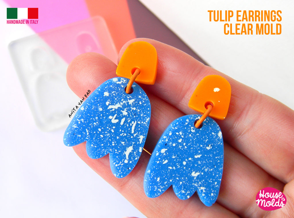 C resin pendant earrings homemade jewelry irregular silicone mold at Rs  149/piece | Silicone Moulds in Tauru | ID: 2852004870973