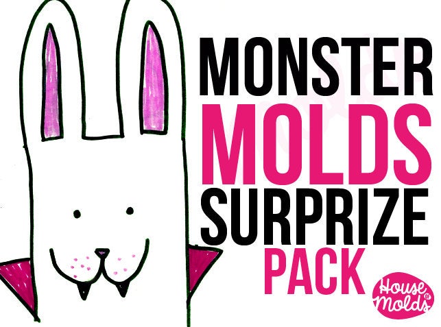 Molds Mistery pack ! inside 7 molds with imperfect parts or lightly used from us  Super Offer Price from houseofmolds