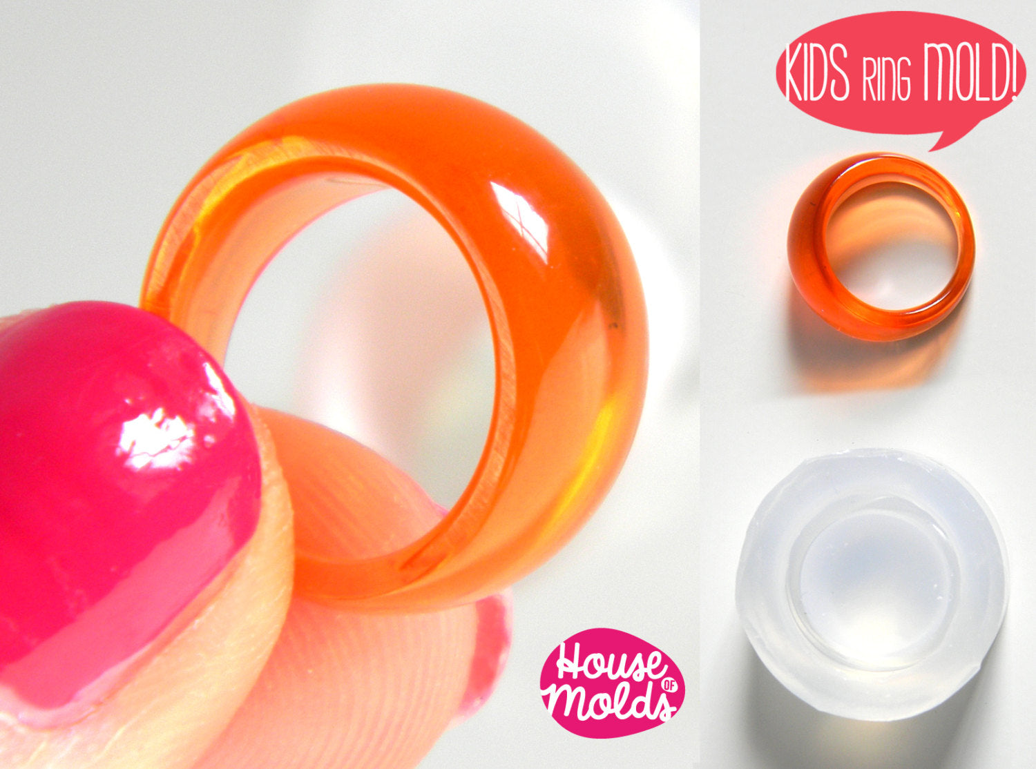 Pack of 36 Pcs Cute Plastic Finger Rings Set for Girls |Pretend Play Dress  up